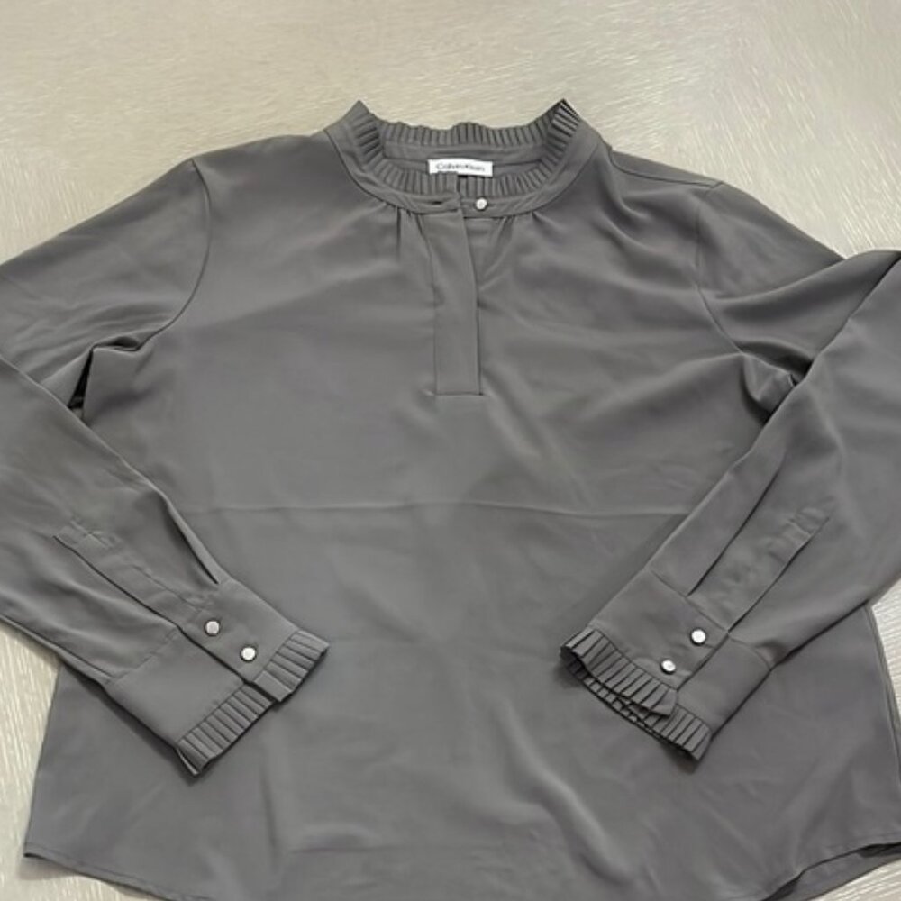 Gray Women's  Top Large